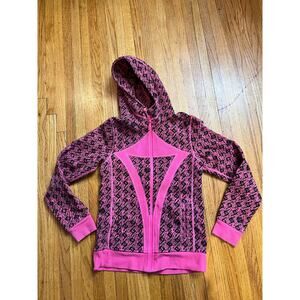 Ivivva Hoodie Youth 12 Athletica Lululemon Disney SHAKE IT UP Jacket Pink